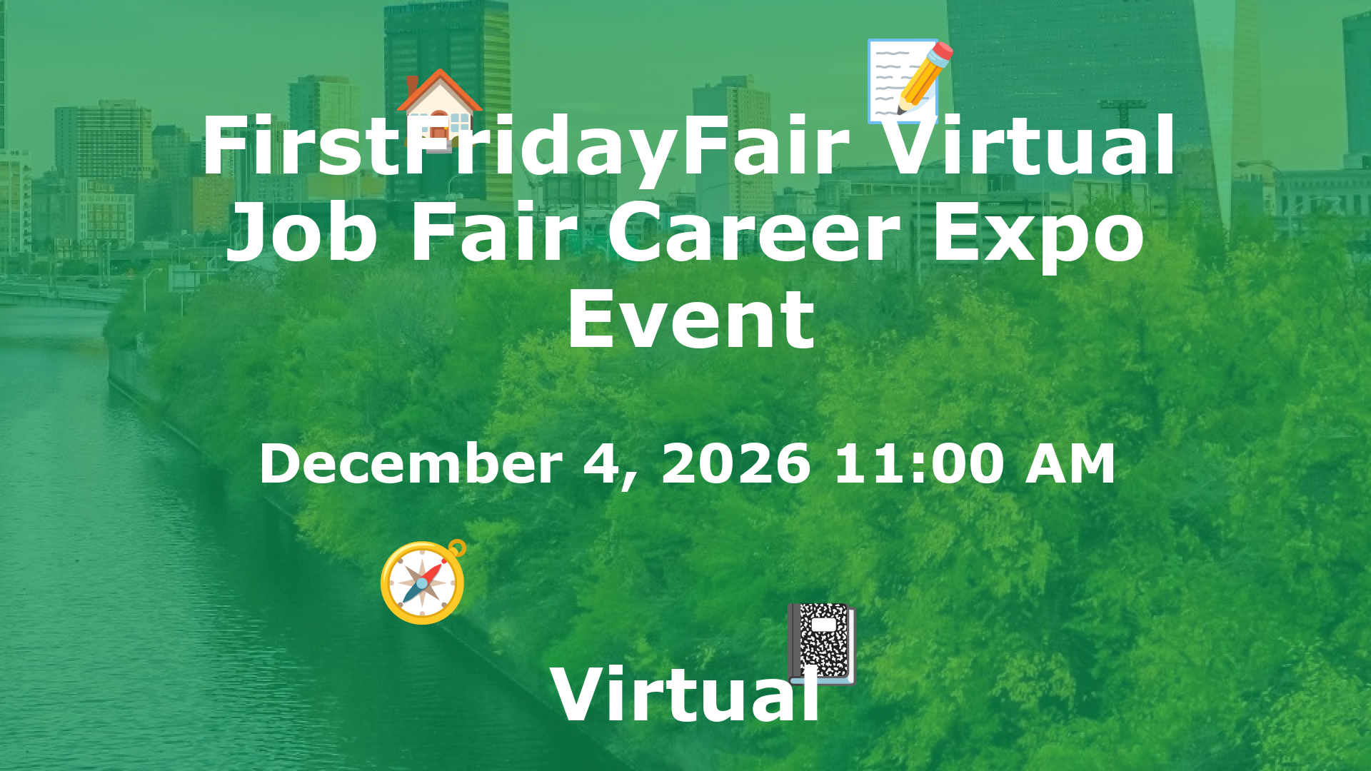 FirstFridayFair Virtual Job Fair Career Expo Event event image